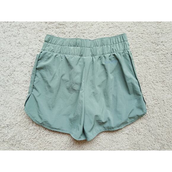 Columbia PFG Tidal Athletic Shorts Lined Pockets Olive Green Small Performance - Picture 5 of 8